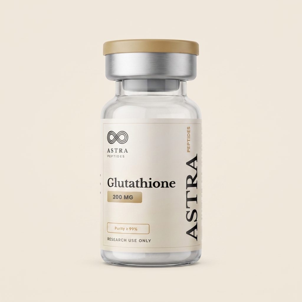 Astra Peptides glutathione research vial