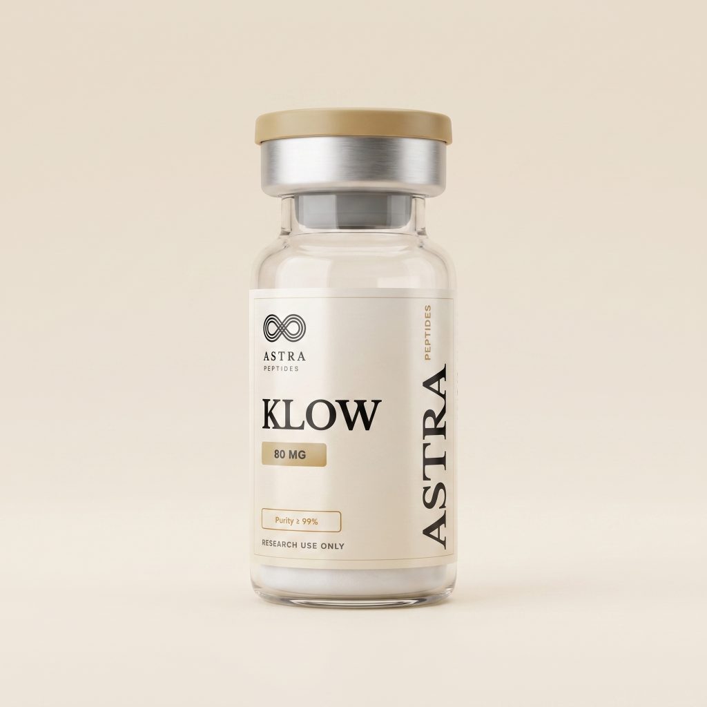 Astra Peptides klow research vial