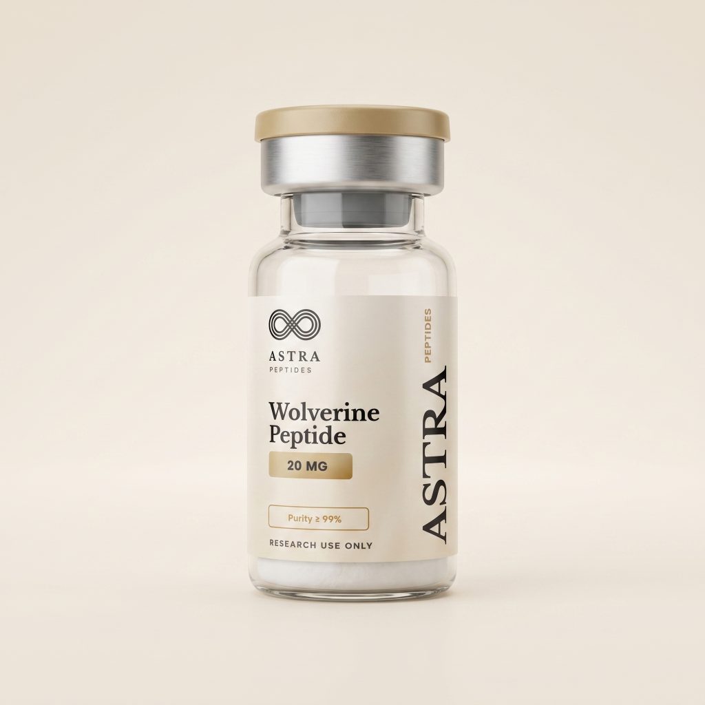 Astra Peptides wolverine peptide research vial